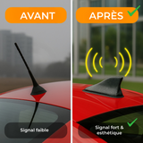Amplificateur Antenne Voiture Shark – Meilleure Réception Radio