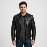 Valchan | Veste en Cuir pour Homme Trenton