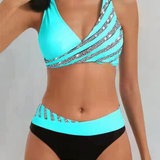 Mona - Bikini Impressão em Tons Quentes